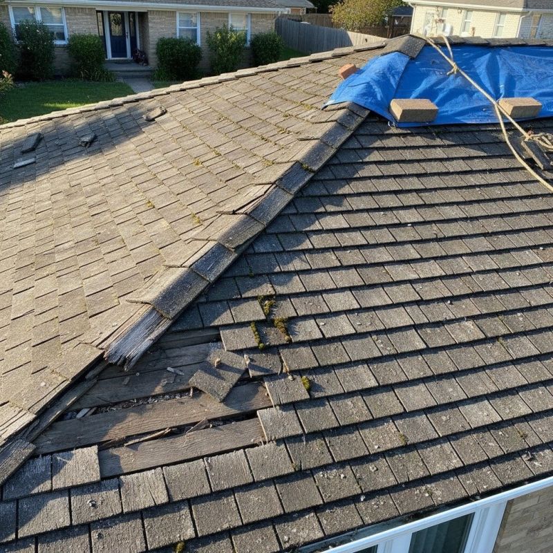 Roof Damage Restoration